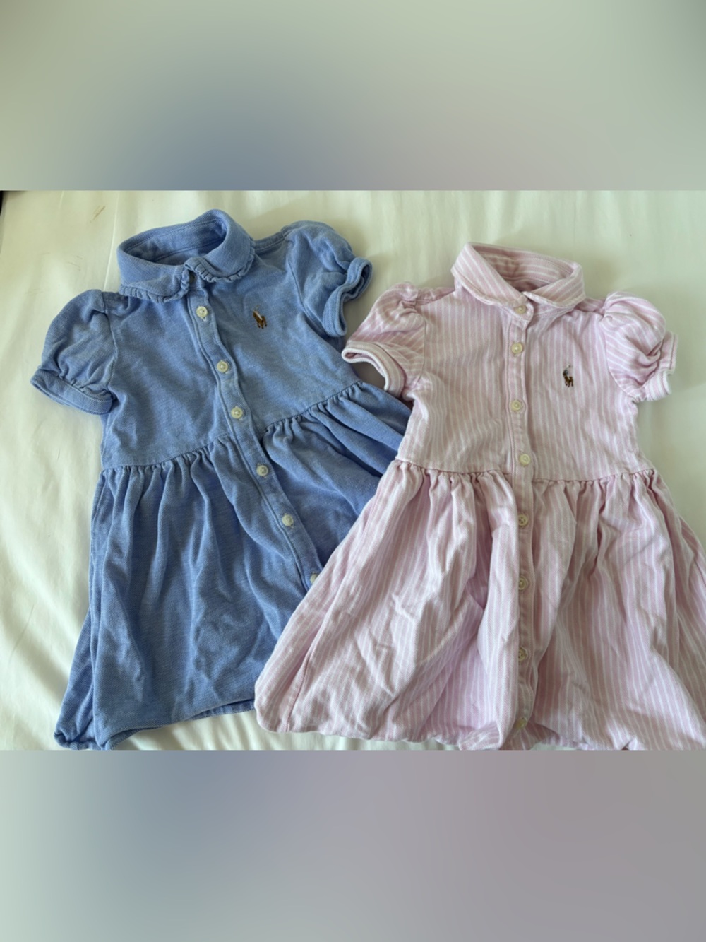 Two Ralph Lauren Dresses 18 months